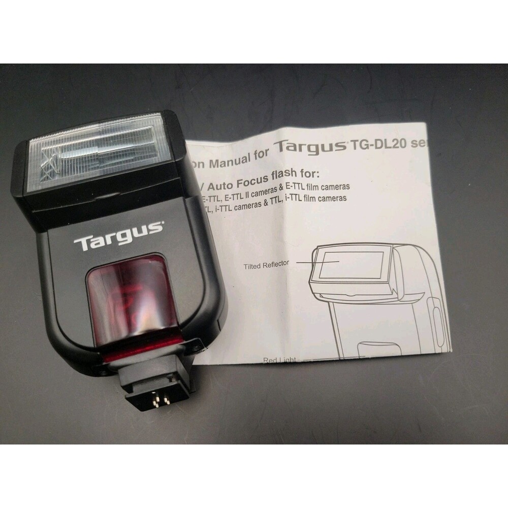 TARGUS ELECTRONIC FLASH FOR NIKON DSLR CAMERAS TG-DL20